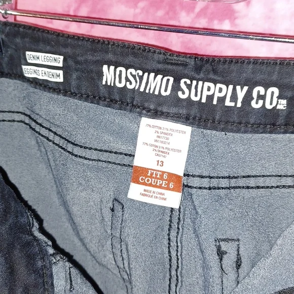 Juniors 13 Mossimo denim legging - Picture 4 of 4